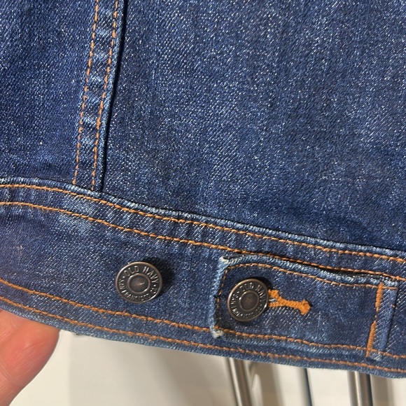 Old Navy Denim Jean Jacket Women Size L - Picture 10 of 13